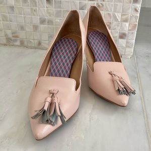Banana Republic Light Pink Tassel Heels